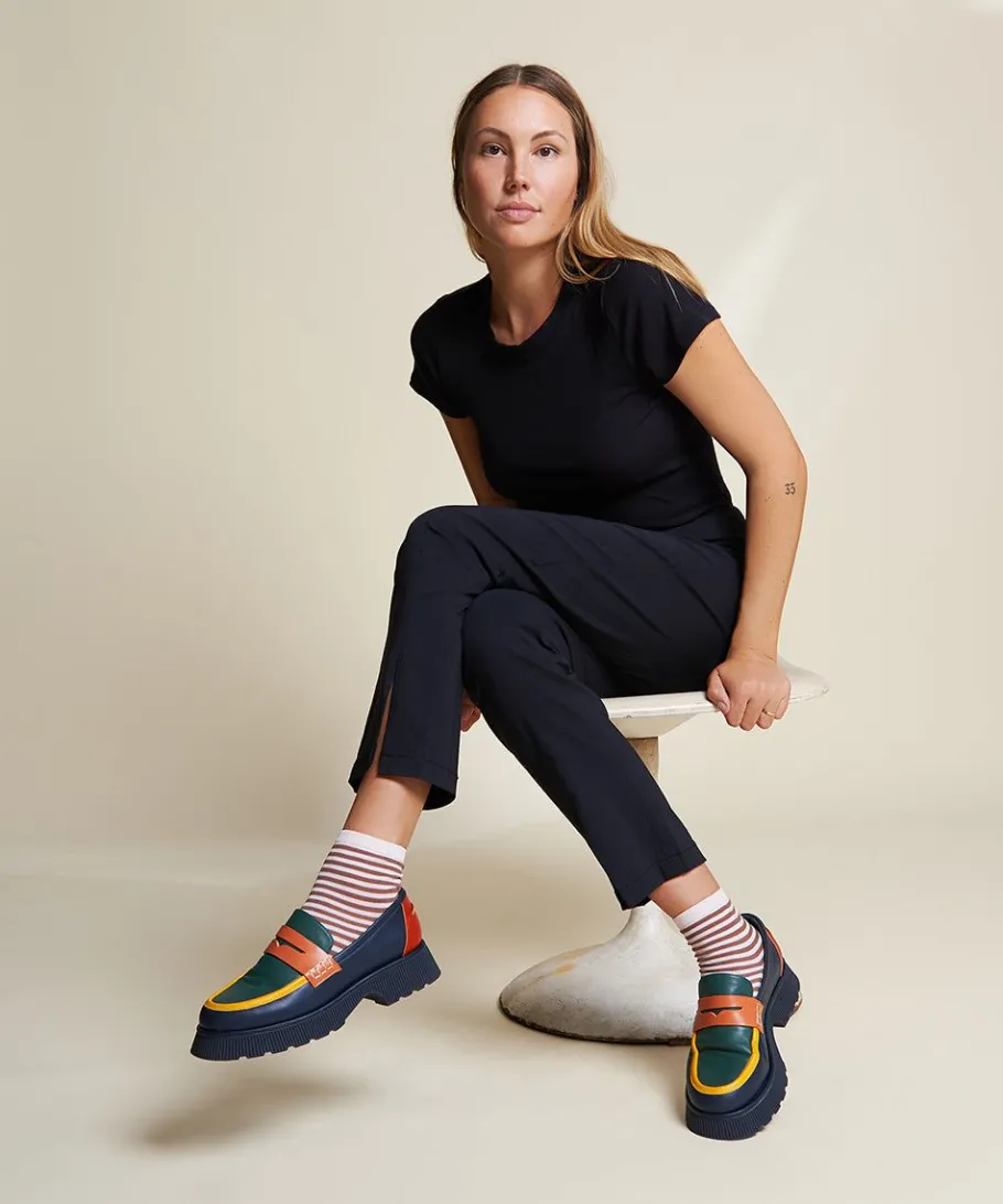 Online Adam In Navy Women Platforms