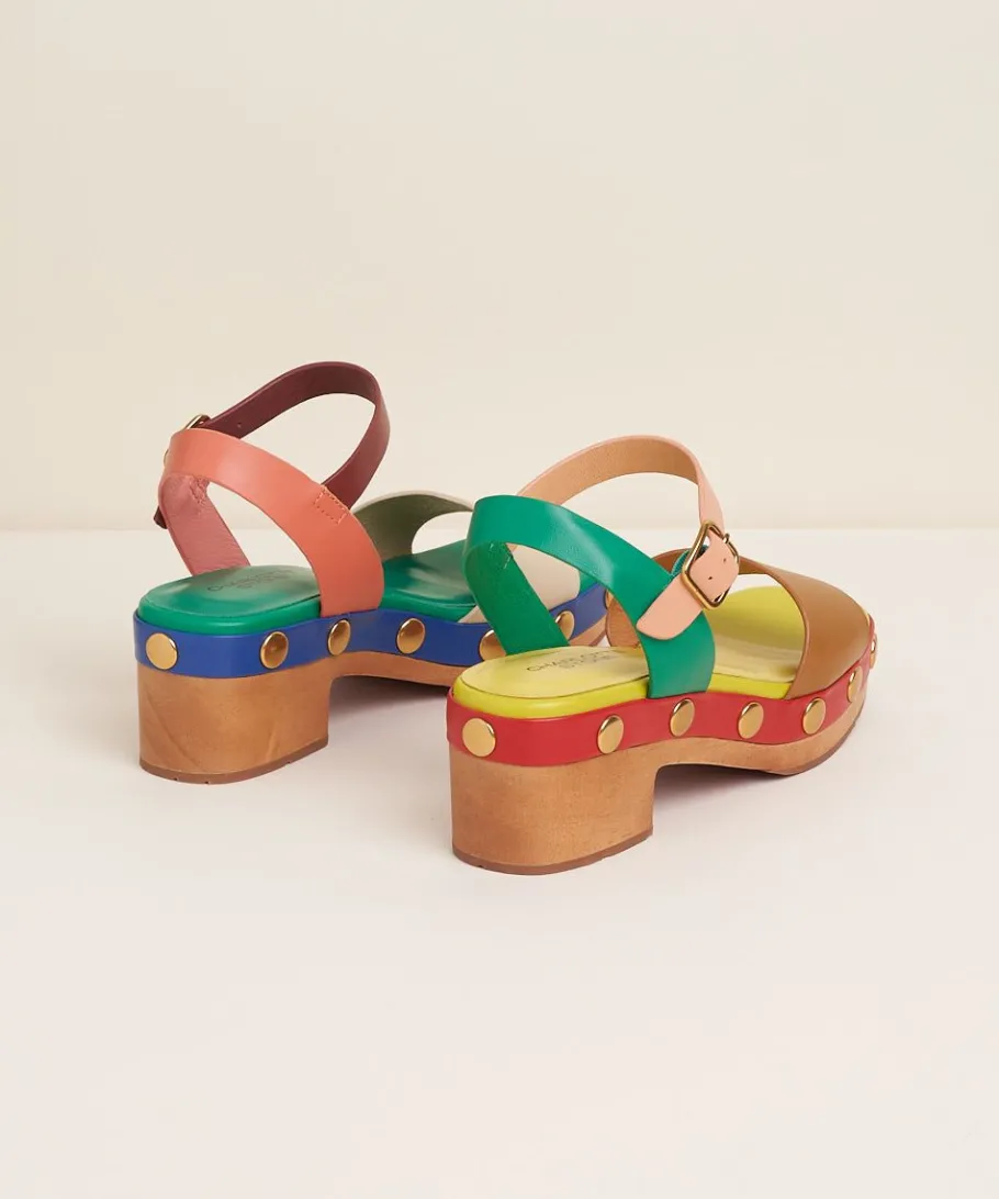 Clearance Allie In Kingston Stud Women Clogs