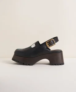 Discount Darren In Black Tulip Women Clogs