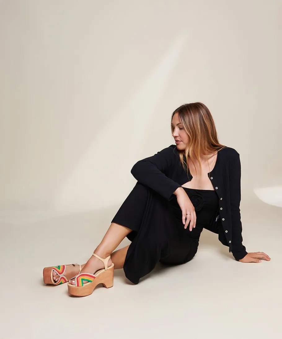 Outlet Donna In Rainbow Women Platforms