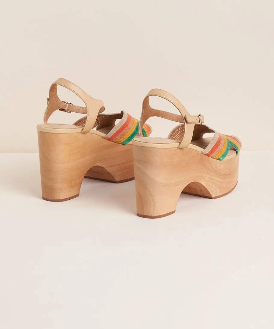 Outlet Donna In Rainbow Women Platforms