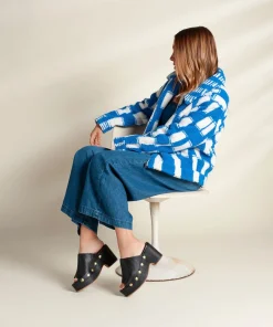 Hot Ellery In Black Flower Women Platforms