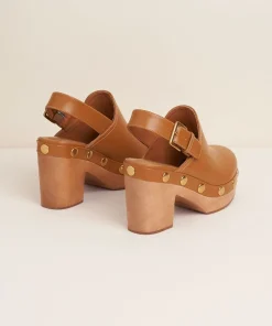 Hari In Bamboo Stud Women Platforms