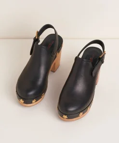 Sale Hari In Black Flower Women Clogs
