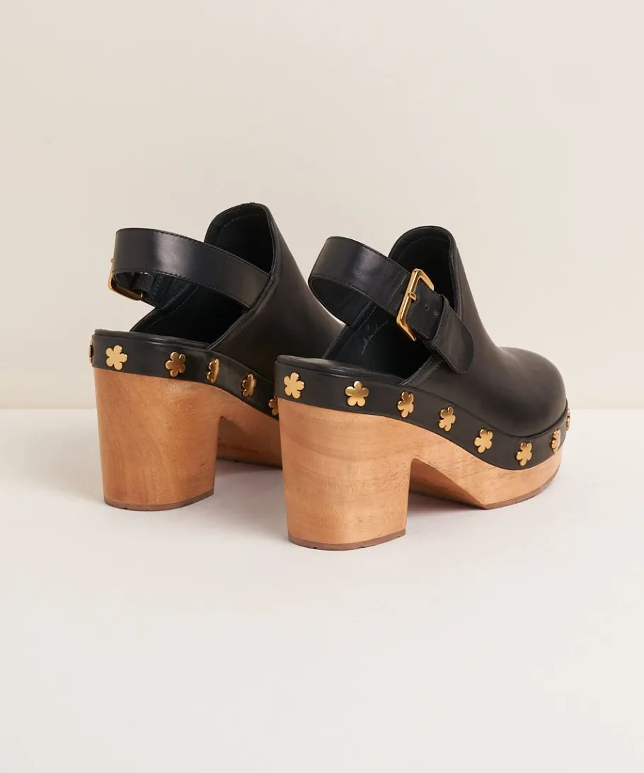 Discount Hari In Black Flower Women Platforms
