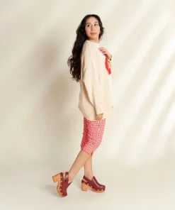 Discount Hari In Merlot Stud Women Heels