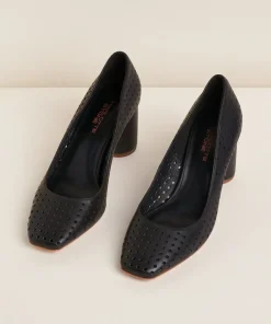 Outlet Harlie In Black Perf Women Heels
