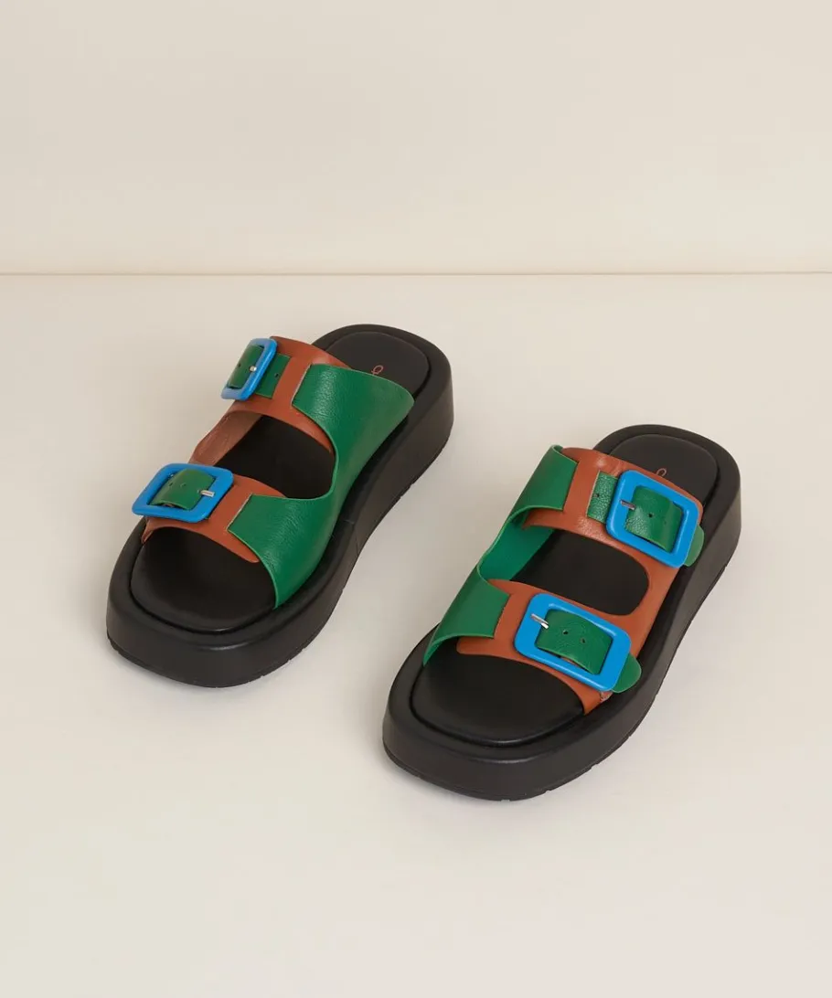 Hot Irene In Blue Women Sandals