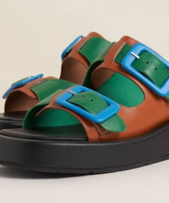 Hot Irene In Blue Women Sandals