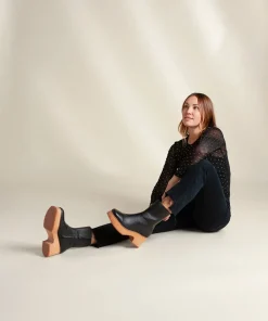 Hot Isla In Black Tejus Women Boots