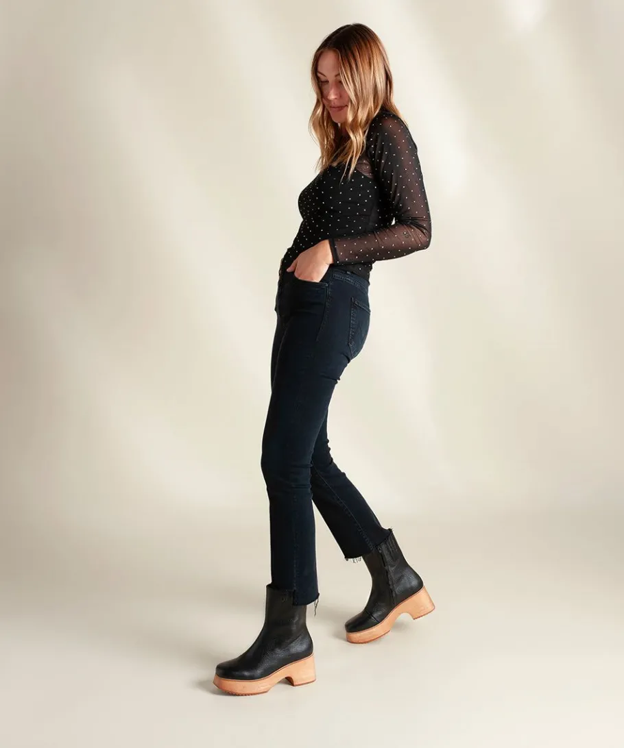 Hot Isla In Black Tejus Women Boots