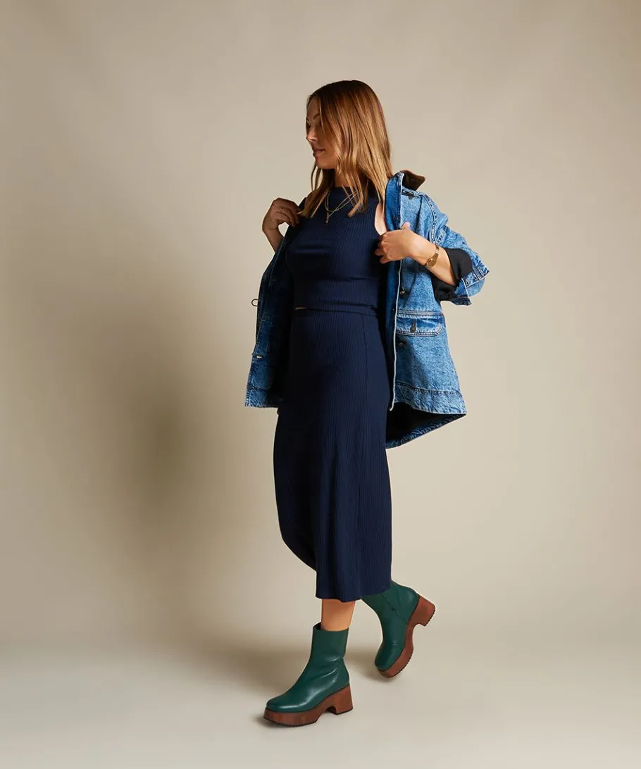 Isla In Emerald Women Boots