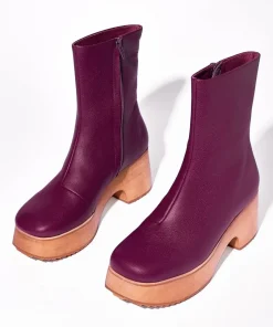 Outlet Isla In Raisin Women Boots