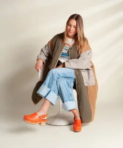 Online Jona In Tangerine Flower Women Clogs