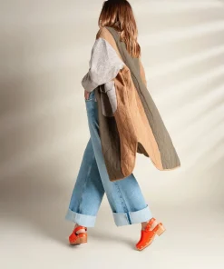 Online Jona In Tangerine Flower Women Clogs