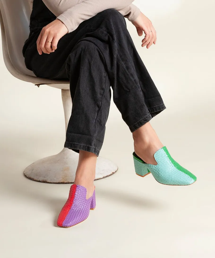 Hot Mae In Tropical Women Heels