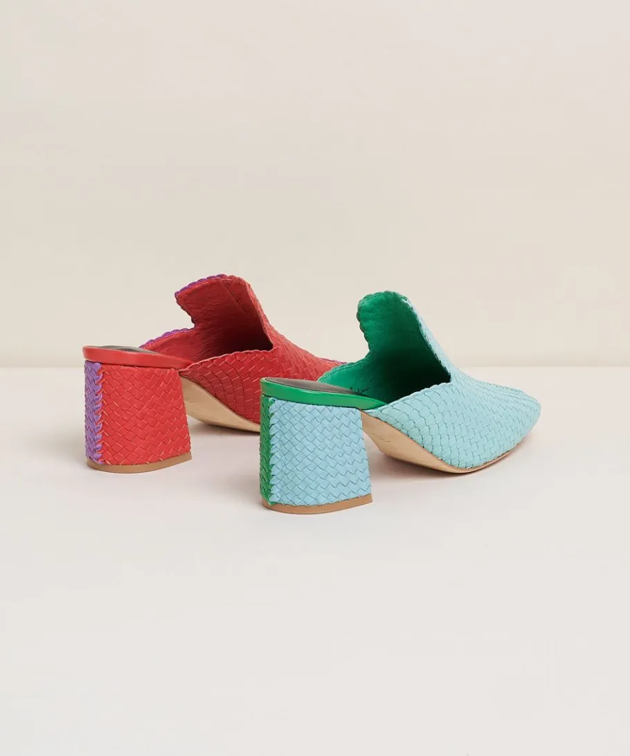 Hot Mae In Tropical Women Heels