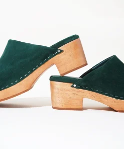 New Martino In Emerald Women Clogs