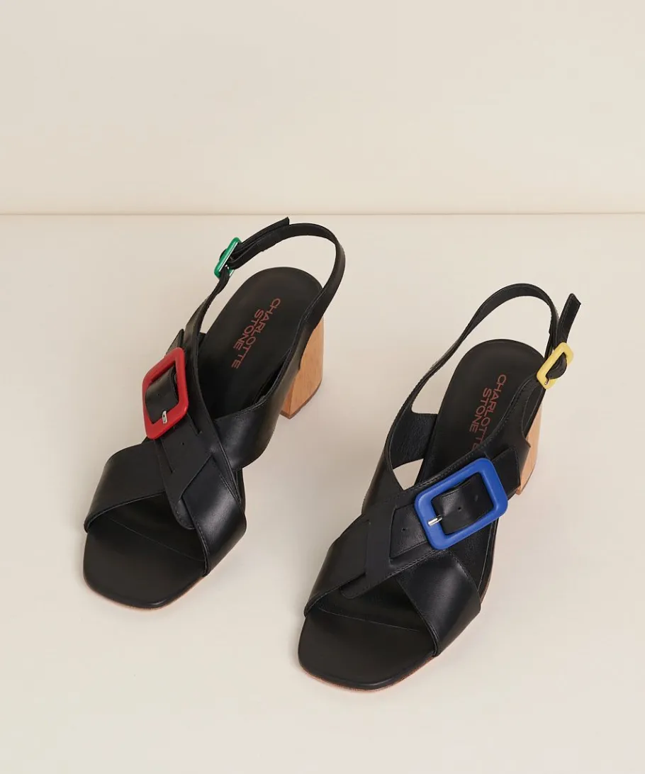 Outlet Mel In Black Women Heels