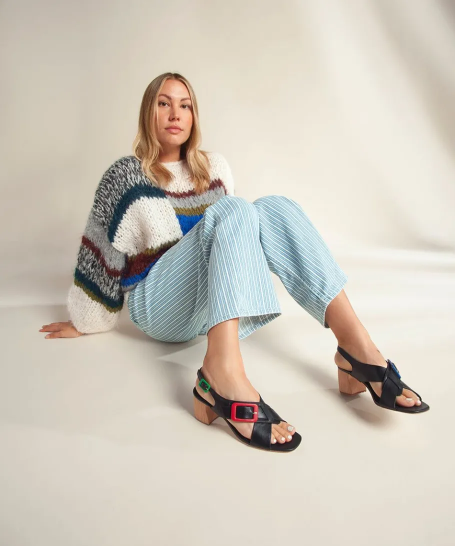 Outlet Mel In Black Women Heels