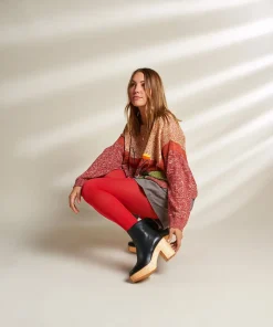 Paz In Black Women Clogs