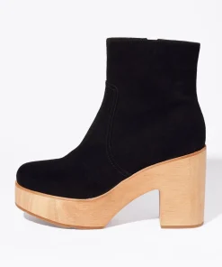 Online Paz In Black Suede Women Boots