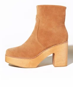 Outlet Paz In Camel Women Platforms