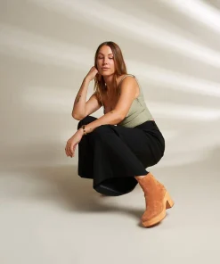 Outlet Paz In Camel Women Platforms