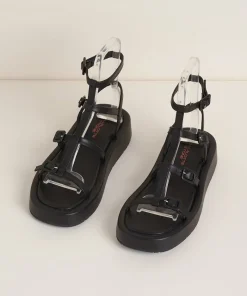 Pika In Black Women Sandals