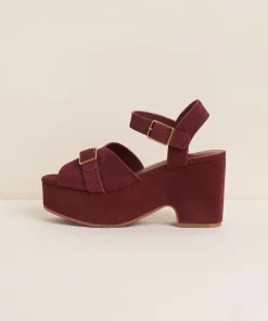 Outlet Raf In Merlot Women Platforms
