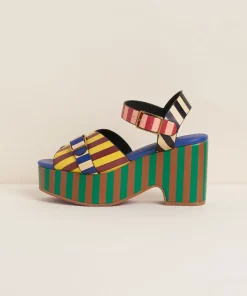 Best Raf In Stripe Women Platforms