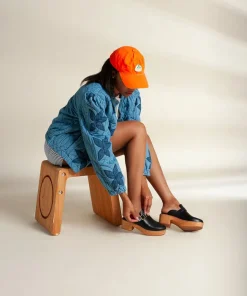 Clearance Sam In Black Women Clogs