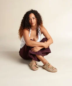 New Stef In Oat Women Sandals